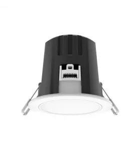 Spot LED Encastrable Cloche Recouvrable + Connecteur 5W 360lm 100° Étanche IP65 Ø87mm - Blanc Chaud 3000K perçage Ø68 mm