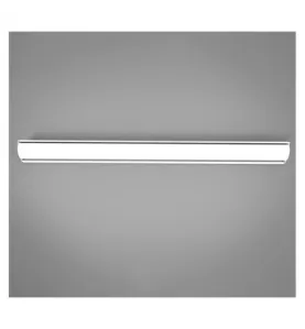 Plafonnier LED Asymétrique Saillie/Suspendu AC200/240V 25W 3950lm 110° 1225mm IP20 - Blanc Naturel 4000K