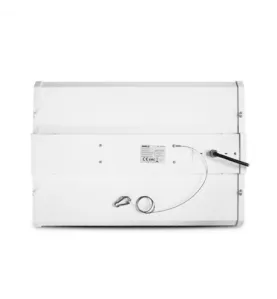 Plafonnier LED Industrielle Intégrées AC220/240V 200W 28000lm 90° Étanche IP44 IK10 600x420mm - Blanc Naturel 4000K