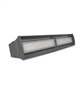 Lampe LED Industrielle Intégrées AC220/240V 150W 16500lm 40x80° 925x155mm Etanche IP44 IK08 - Blanc Naturel 4000K