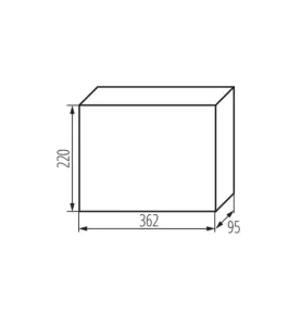 Tableau Électrique 18P-18P Modules 63A 230-400V IP40