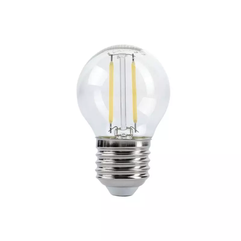 Ampoule LED E27 G45 2W 250lm (25W) 300° IP20 - Blanc Chaud 2700K