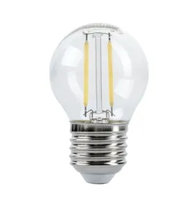 Ampoule LED E27 G45 2W 250lm (25W) 300° IP20 - Blanc Chaud 2700K