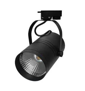 Projecteur LED COB Décoratif 25W 2000lm (200W) 24° Noir - Blanc du Jour 6000K