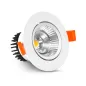 Spot LED Orientable IRC90 7W 655lm 30° Ø85mmx70mm - Blanc Chaud 3000K