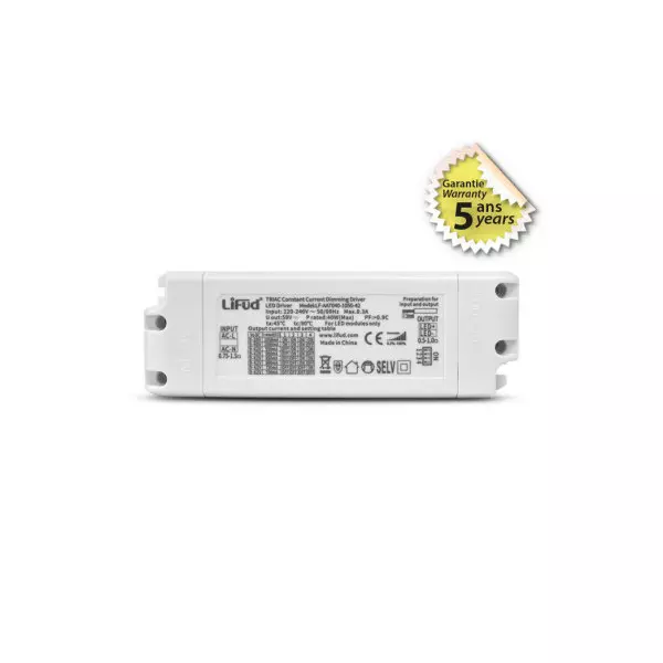 Alimentation pour LED 30W - 24V DC - IP67 - GARANTIE 5 ANS, miidex