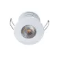 Spot LED Blanc Encastrable Compact 4W DC12V équivalent 30W - Blanc Chaud 3000K 380lm perçage 27mm