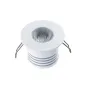 Spot LED encastrable Blanc Compact 4W DC12V équivalent 30W - Blanc Naturel 4000K 400lm perçage 27mm