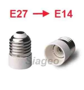 Douille Adaptateur E27 vers E14 pour Lampes et Ampoules