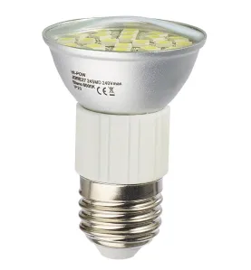 Ampoule LED E27 Dimmable à 24 SMD 5050 4W 77lm 120° (33W) - Blanc Froid 6000K