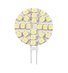 Ampoule LED G4 Backpin Plat SMD 3528 1,5W 110lm (12W) 120° - Blanc Chaud 3000K