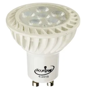 Ampoule LED GU10 5W 420lm 60° (45W) - Blanc Chaud