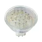 Ampoule LED SMD GU5.3 MR16 1,3W (9W) 80lm - Blanc Chaud 3500K