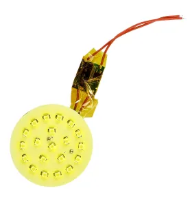 PLATINE LED SMD 1W 220V 110lm 120° Ø56mm - Jaune