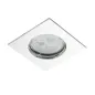 Support Spot Encastrable Plafond GU10 AC220-240V Fixe Blanc Carré IP20 - perçage 55mm