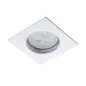 Support Spot Encastrable Plafond GU10 AC220-240V Blanc Carré IP20 - perçage 55mm