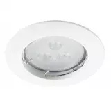 Support Spot Encastrable GU5.3 MR16 DC12V Blanc Rond IP20 - perçage 55mm