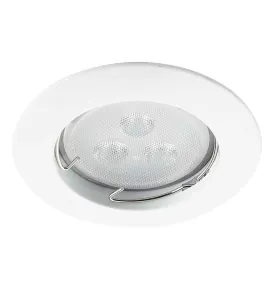 Support Spot Encastrable GU5.3 MR16 DC12V Blanc Rond IP20 - perçage 55mm