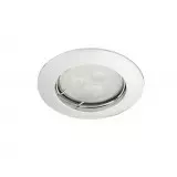 Support Spot Encastrable GU5.3 MR16 DC12V Chrome Rond IP20 - perçage 55mm