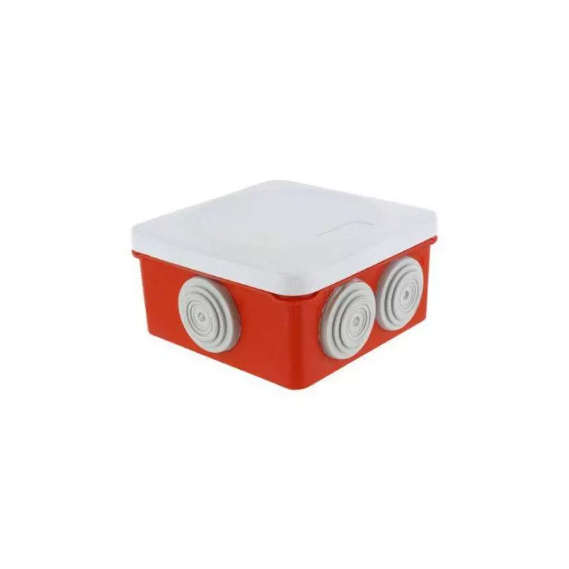 Boîte Dérivation OPTIBOX avec Tétines  Étanche IP55 IK07 960° 80x80x42 mm