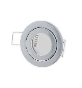 Mini spot encastrables Chrome Salle de bain MR11 IP20/44 GU5.3 Rond LEDLINE - 249273