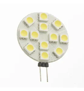 Ampoule LED G4 Plat SMD 5050 2,7W 180lm (25W) 150° - Blanc Froid 6000K