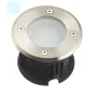 Support Spot Encastrable Sol 2W 110lm 120° DC12V Étanche IP67 Rond - Blanc Froid 6000K perçage 85mm Diffuseur Dépoli