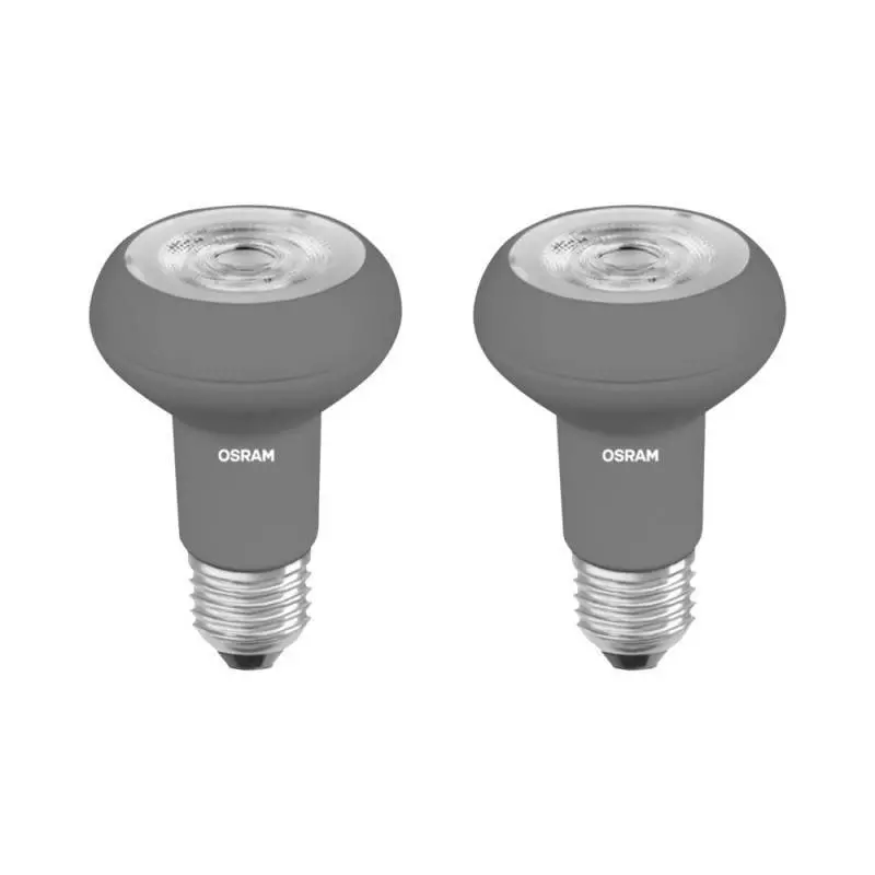 Lot de 2 ampoules LED E27 5W blanc chaud - OSRAM 48195