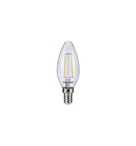 Ampoule LED Filament E14 2W (25W) - Blanc chaud 2700K