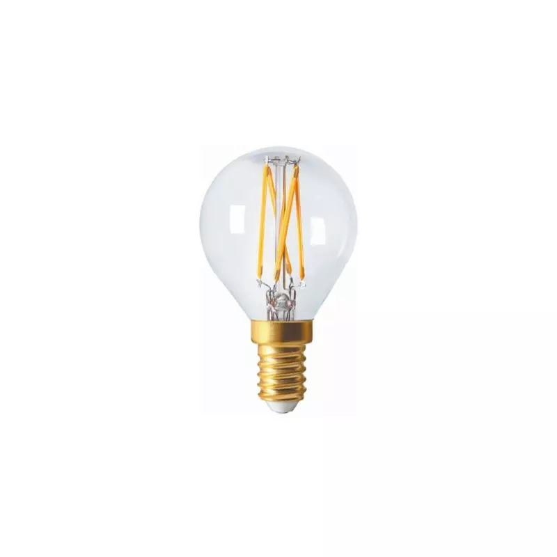 Ampoule LED Filament G45 E14 4W (35W) - Blanc Neutre 4000K