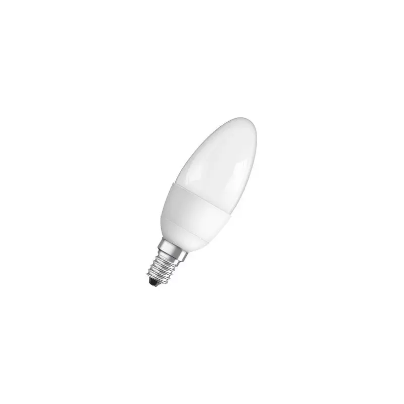 Ampoule LED Flamme E14 6W (40W) - Blanc chaud 2700K