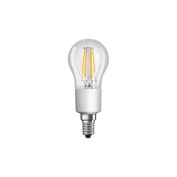 Osram Ampoule LED Base forme bougie filament mat E14 Blanc chaud 40 W / 470  lm