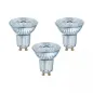 Lot de 3 Spots LED GU10 PAR16 36° 4,3W 350lm (50W) - Blanc Chaud