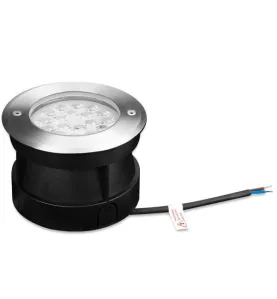 Spot LED Encastable Sol Extérieur 9W 600lm 15° Étanche IP68 - RGB+CCT 2700K-6500K RD-9L