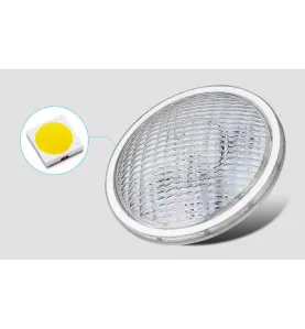 Lampe LED de Piscine PAR56 18W 1800lm 160° Étanche IP68 Pilotable par LoRa- RGB+CCT 2700K-6500K PW02