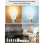 Ampoule LED E27 6W 550lm 220° Ø57mm RadioFréquence / Wifi - RGB CCT 2700K-6500K 014