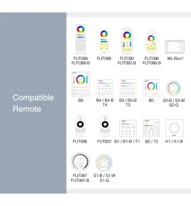 Amplificateur à Radio Fréquence pour Ruban LED Étanche IP67 RP1