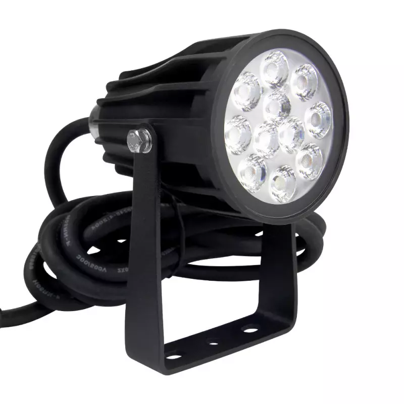 Projecteur LED de Jardin 6W 550lm DC24V 25° Étanche IP66 RadioFréquence - RGB+CCT (2700K-6500K) C08