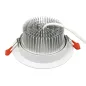 Plafonnier LED Encastrable Dimmable 9W 780lm 15° Ø135mm Orientable 30° 4/8 Zones - RGB+CCT 2700K-6500K  pilotable 062