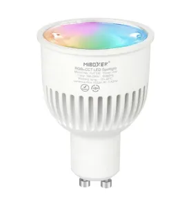 Ampoule LED RGB+CCT GU10 avec télécommande