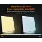 Dalle LED 20W 1400lm 160° Carré 295x295mm RF 2.4 GHz Télécommande / Alexa / Google Assistant - RGB+CCT L03