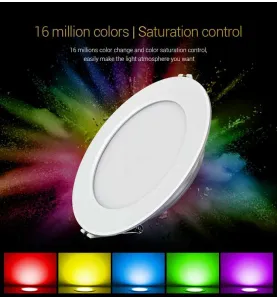 Plafonnier LED 9W - LED RGB+CCT 4/8zones pilotable