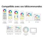 Contrôleur LED DC12/36V 6A/Ch RadioFréquence / Alexa / Google Asisstant - RGBW 044