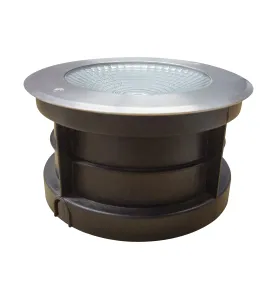 Spot LED Extérieur encastrable 220V 25W (éclairage 200W) - étanche IP67 diamètre 195mm Blanc Naturel 4000K 2100lm