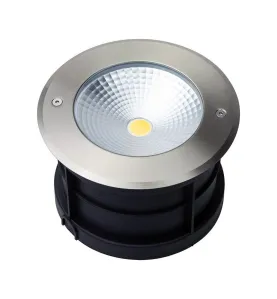 Spot LED encastrable sol 20W étanche IP67 - Blanc Froid 6000K 2400lm - éclairage encastré diamètre 165mm