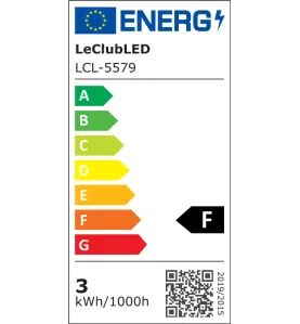 Mini spot encastrable 3W éclairage 25W compact