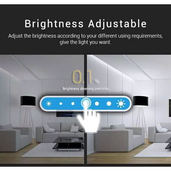 Barre Lumineuse Led, Commande Tactile Dimmable, Batterie 3w
