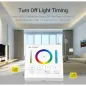 Télécommande Murale Tactile LED Dimmable RadioFréquence 1 Zone Blanc - RGB, RGBW et RGB+CCT B0