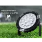 Projecteur LED de Jardin 9W 900lm 230V 15° DC24V 133mm Étanche IP66 RadioFréquence 2.4GHz / Google Home / Alexa - RGB+CCT C01