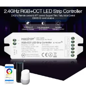 Contrôleur LED Radiofréquence RGB+CCT DC12-24V